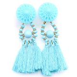 Tassel earrings - WOMONA.COM