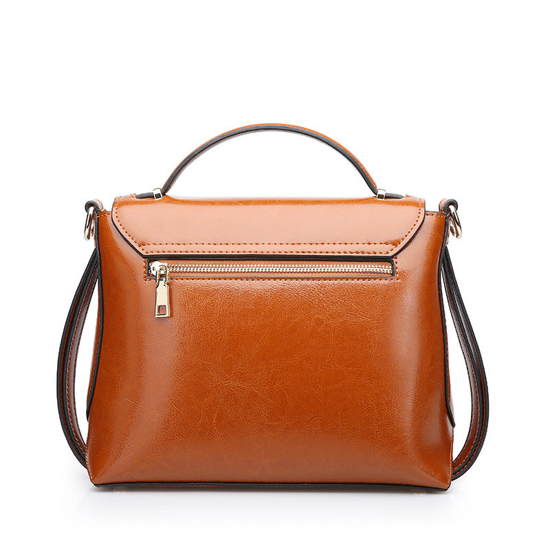 Real Leather Handbag Shoulder Bags - WOMONA.COM