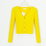 sweater cardigan women Slim sweaters - WOMONA.COM