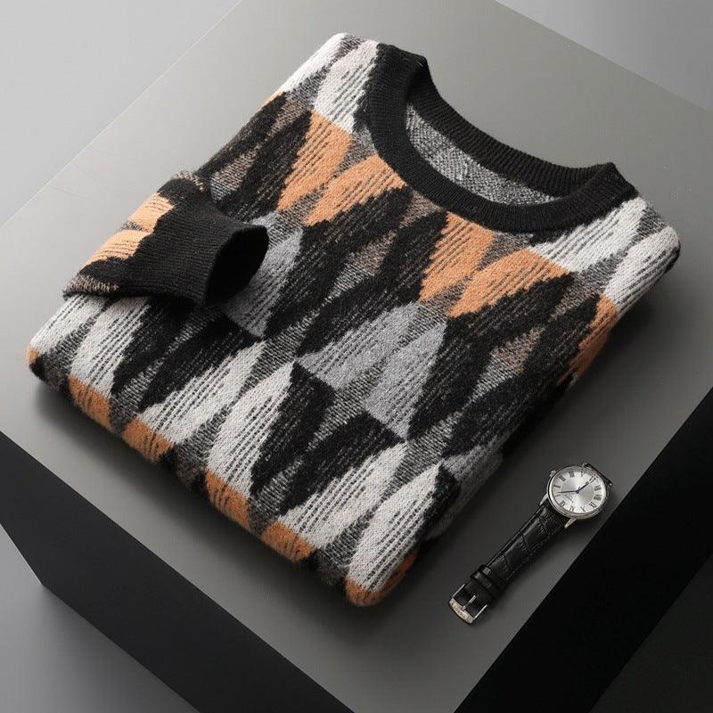 Cashmere Knitted Bottoming Shirt - WOMONA.COM