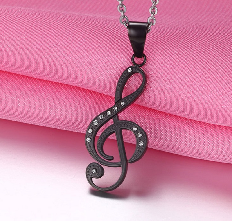 Note necklace - WOMONA.COM