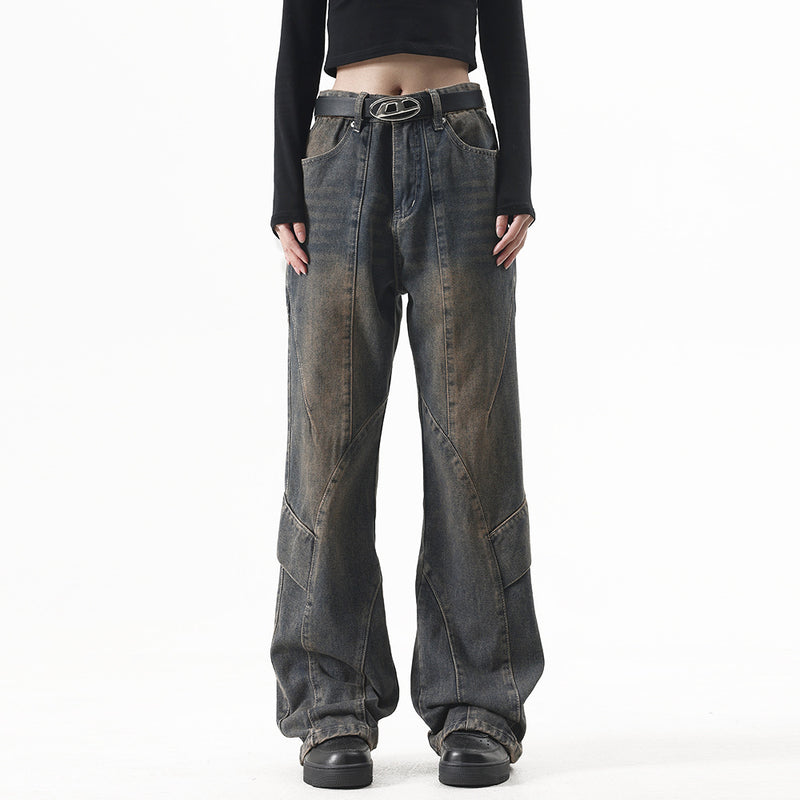 Washed Old Cargo Jeans Herren und Damen