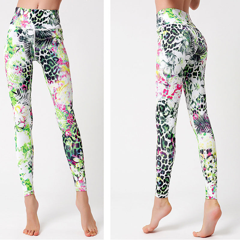 Fashion Tie Dye Leggings Women Fitness Yoga Pants - WOMONA.COM