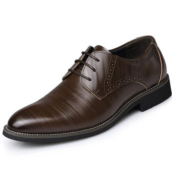 Men Leather Dress Shoes - WOMONA.COM