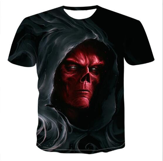 Mens Skull T shirts 3D t- shirts - WOMONA.COM