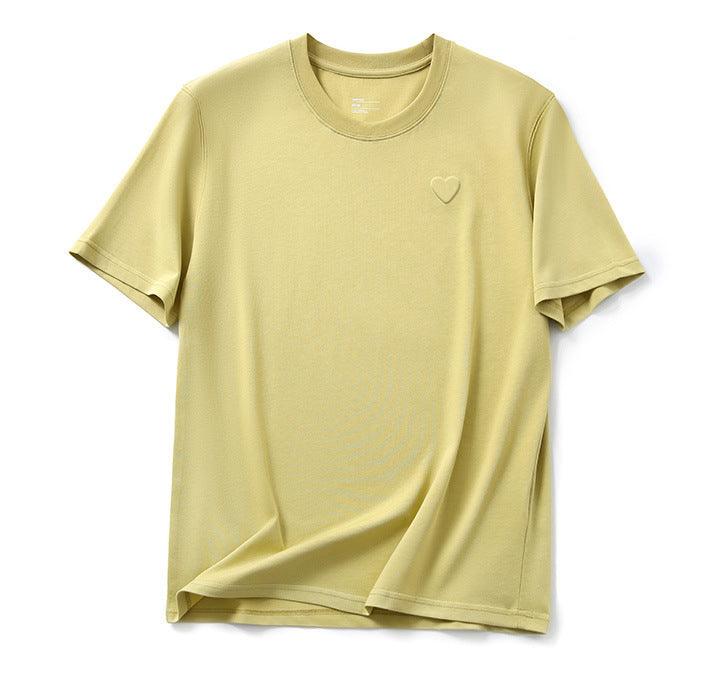 Love Embossed T-shirt For Men And Women - WOMONA.COM
