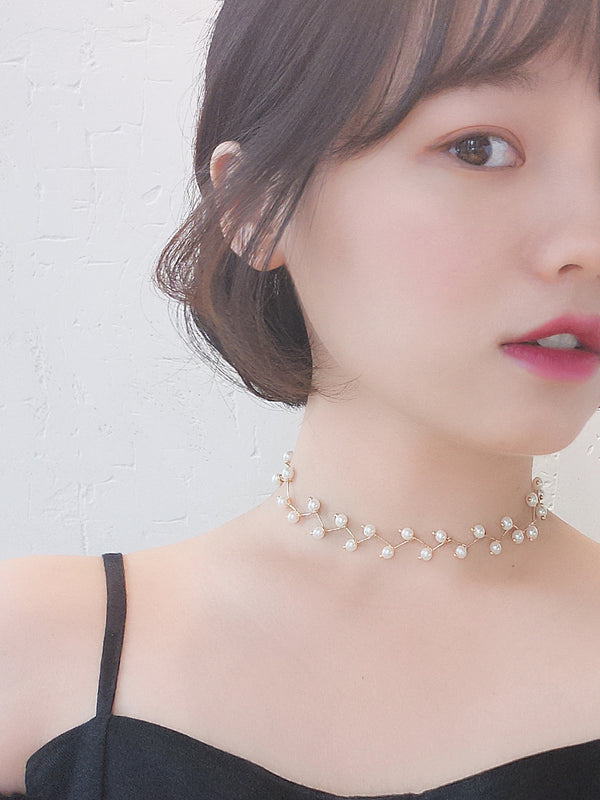 Pearl Necklace - WOMONA.COM