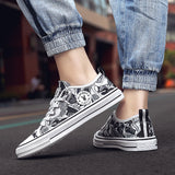 Graffiti casual sneakers - WOMONA.COM