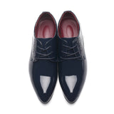 Men Leather Shoes Men Business Casual Dress Shoes - WOMONA.COM