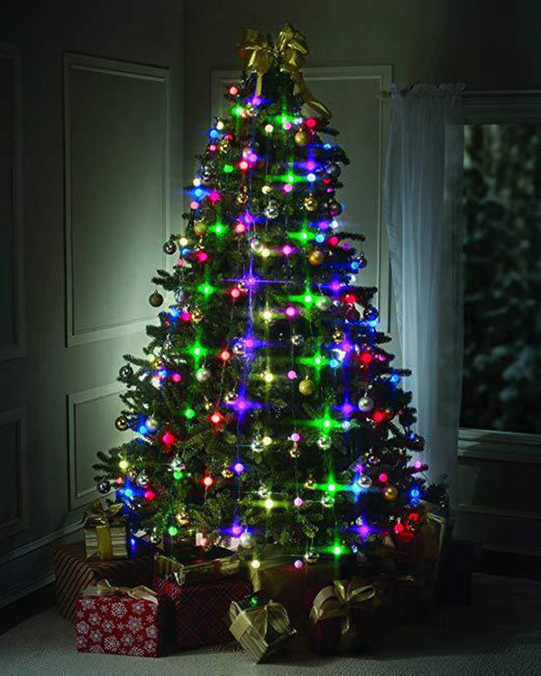 Christmas tree decoration lights string LED holiday lights - WOMONA.COM