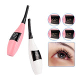 Rechargeable Fast Heating Eyelash Curler Makeup Curling Kit Long Lasting Natural Eye Lash Curler Eyelash Slender Clip Beauty - WOMONA.COM