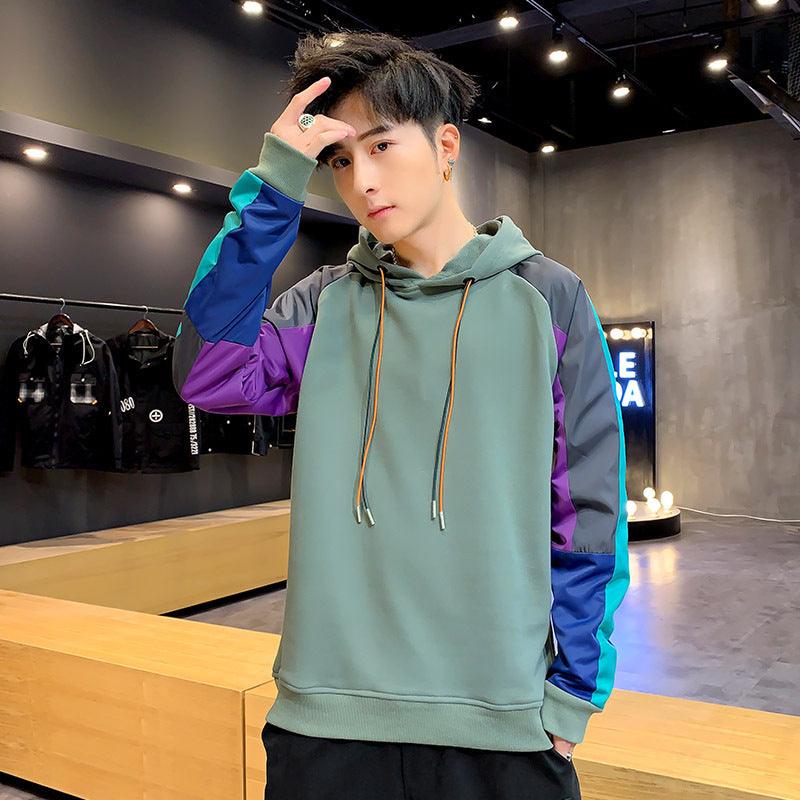 Fashion Men's Simple Casual Hooded Sweater - WOMONA.COM