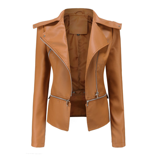 Motorcycle Leather Jacket - WOMONA.COM