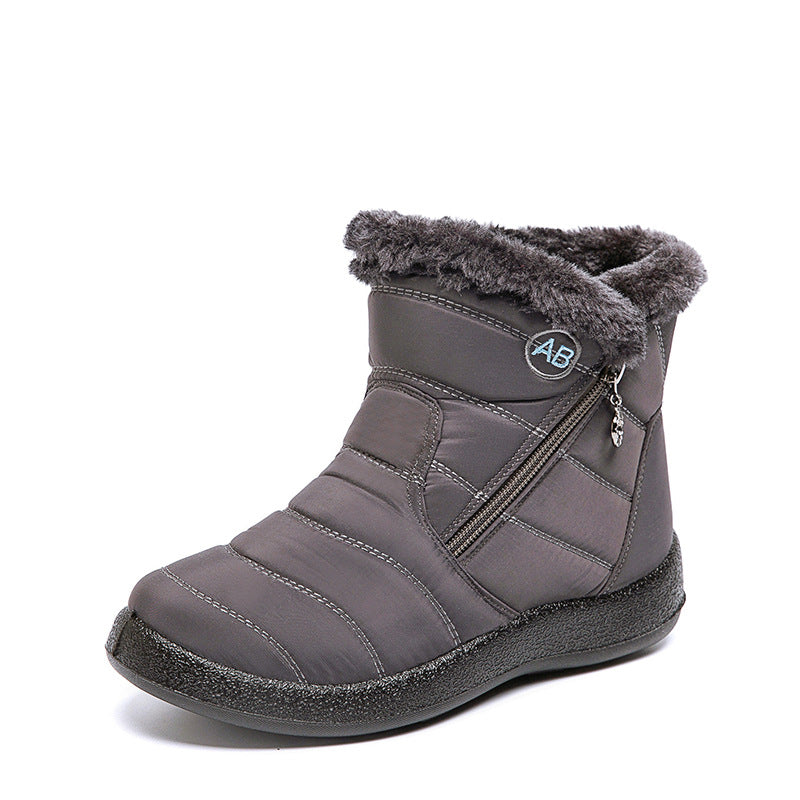 Waterproof boots warm XL snow boots - WOMONA.COM