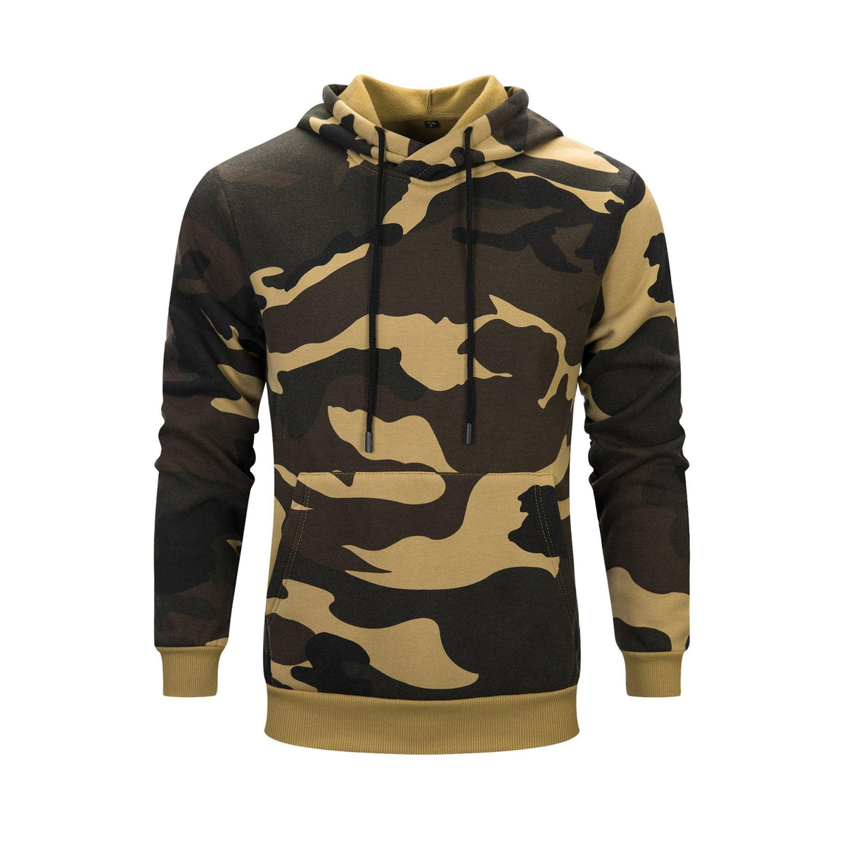 Camouflage Sports Loose Casual Plus Size Top - WOMONA.COM