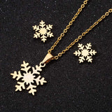 Snowflake necklace - WOMONA.COM