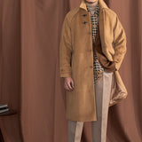 Stylish Thick Warm Baggy Lapel Coat - WOMONA.COM