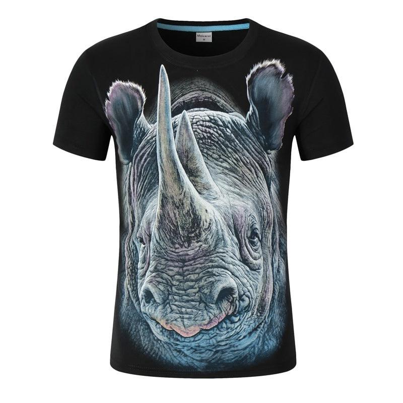 3D short sleeve T-shirt men - WOMONA.COM