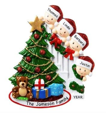 Christmas resin pendant - WOMONA.COM