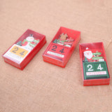 Christmas wooden calendar decorations - WOMONA.COM