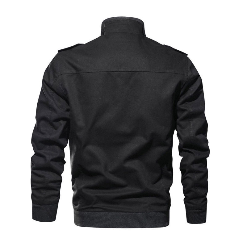 Motorcycle Jacket Mens Coat Winter Jackets For Men - WOMONA.COM