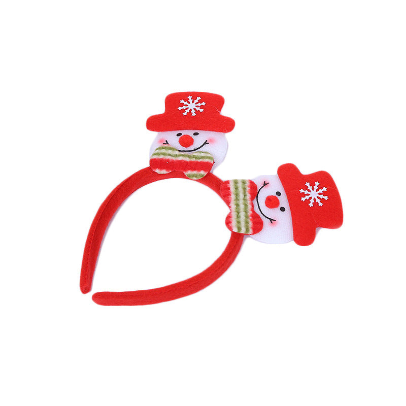 Christmas headband with lights - WOMONA.COM