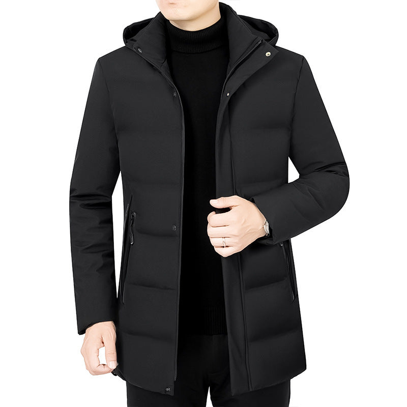 Elderly Down Cotton-padded Jacket - WOMONA.COM