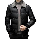 Fur Collar Coat Men's Casual Jacket