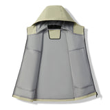 Soft Shell Joint Full Pressure Glue Rainwater Proof Shell Jacket - WOMONA.COM