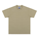 Oversize Loose Cotton Solid Color T-shirt For Men And Women