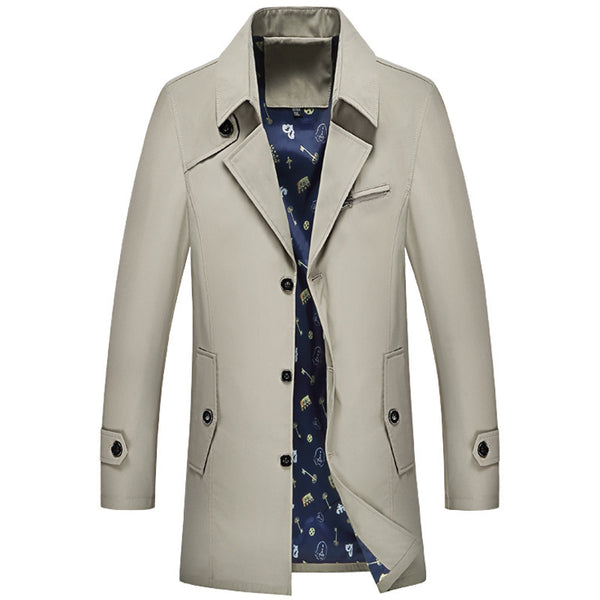 Korean Style Trendy Handsome Men's Coat Business Casual Jacket Spring And Autumn