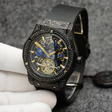 Men's And Women's Fashion Crystal Case Hollow Watch - WOMONA.COM