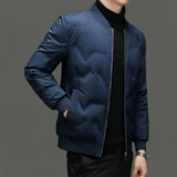 Business Casual Light Thin Warm Down Jacket - WOMONA.COM