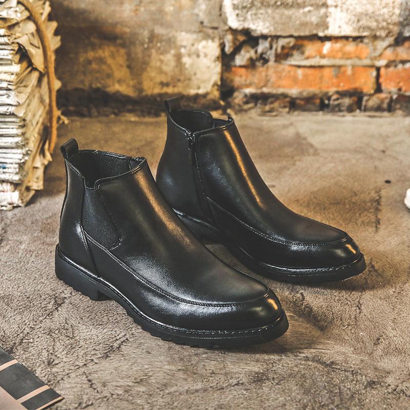 Fashion Trend High Top Boots Men - WOMONA.COM