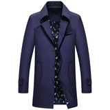 Korean Style Trendy Handsome Men's Coat - WOMONA.COM