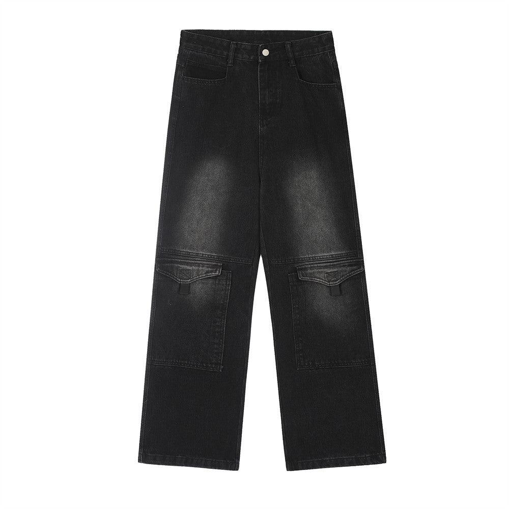 Men's Denim Cargo Jeans
