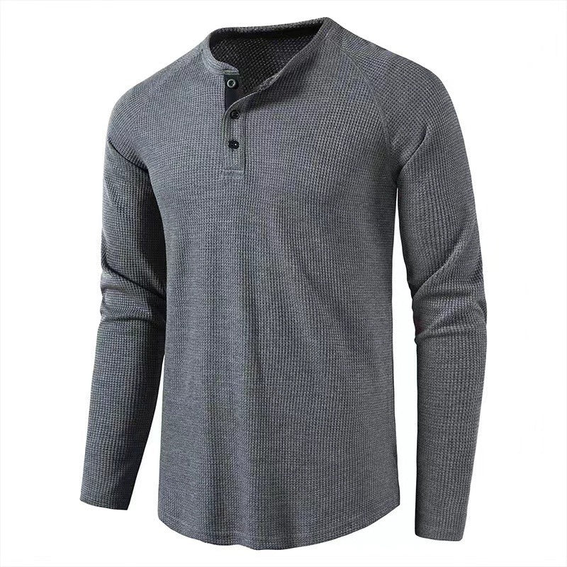 New Crew Neck Long Sleeve Slim Fit Tee Shirt - WOMONA.COM