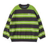 Men's High Street Round Neck Striped Base Top - WOMONA.COM