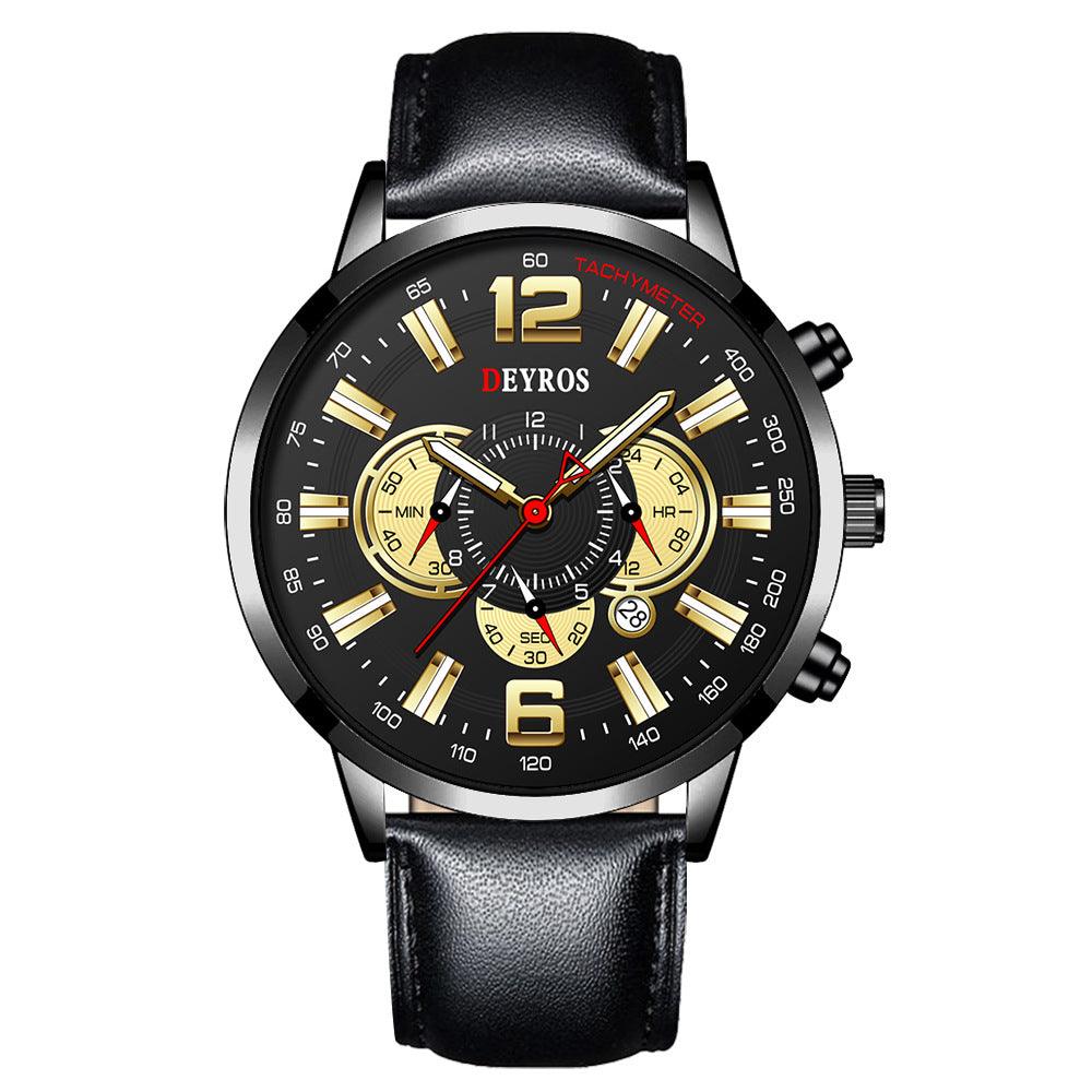 Fake Three Eye Luminous Sports Watch - WOMONA.COM