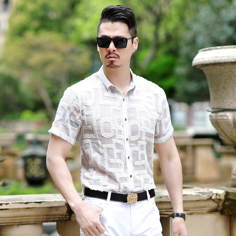 Summer New Style Men's Shirts Non-iron Casual Shirts - WOMONA.COM