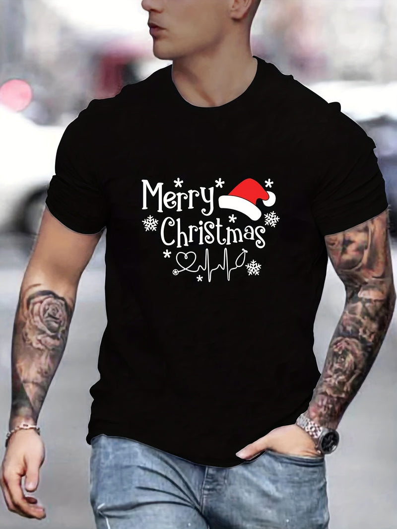 Camiseta informal de verano para exteriores, un regalo de Navidad para hombres