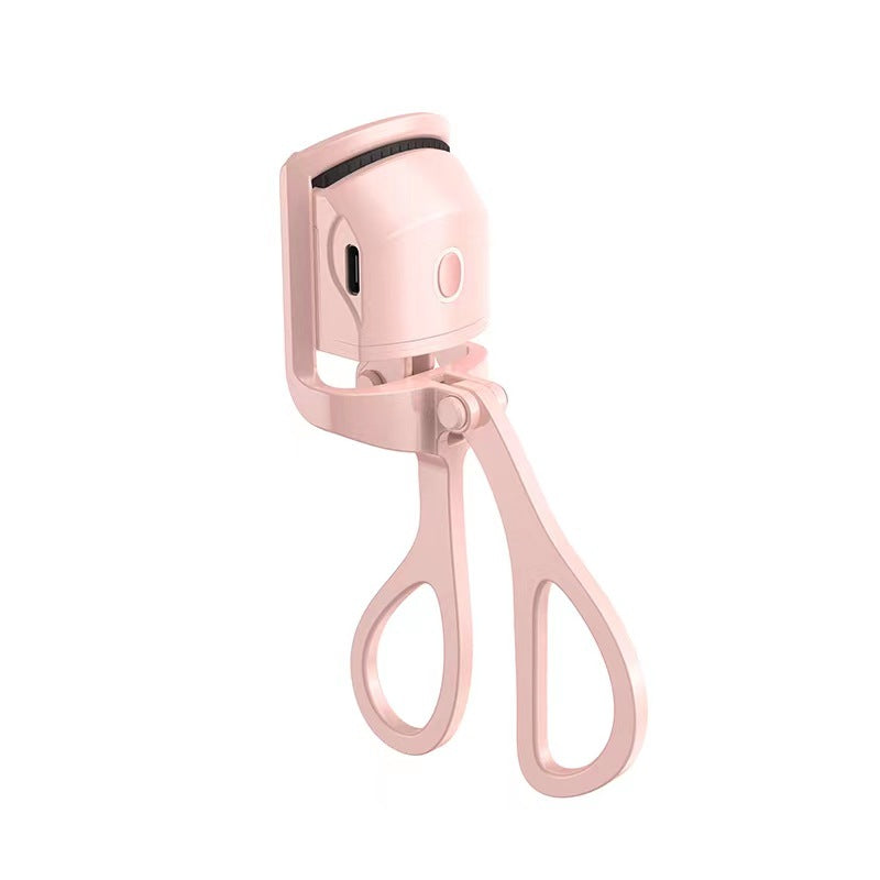 Heated Eyelash Curler Electric Temperature Control Mini Eyelash Curler Electric Portable Charging - WOMONA.COM