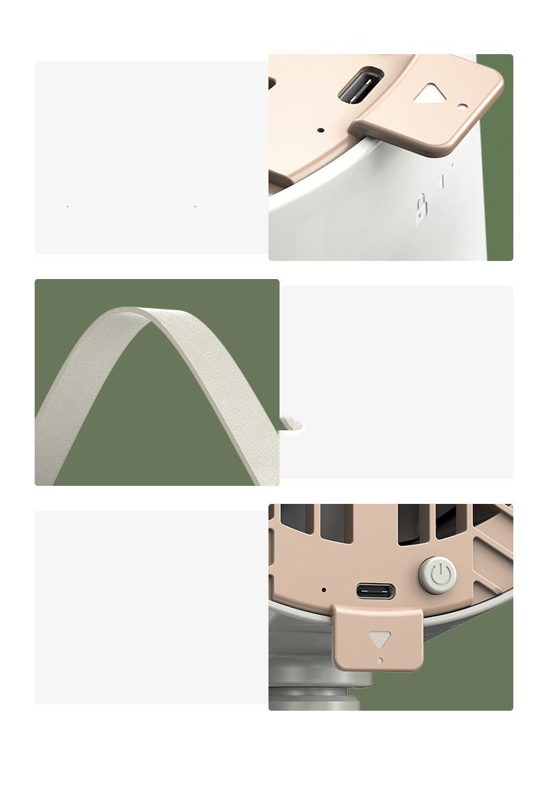 Exhaust Fan Small Kitchen Hood Extractor Barbecue USB Charging