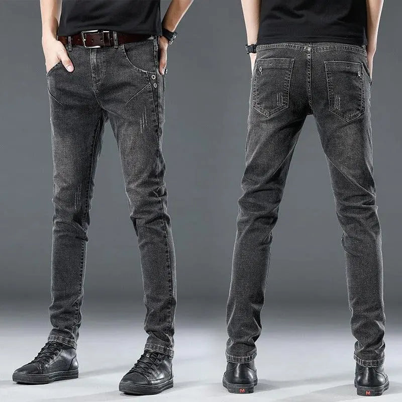 Trendy Stretch Casual Pants Men - WOMONA.COM
