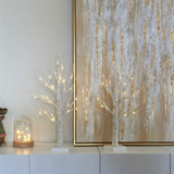 Christmas Simulation Of Birch Tree Lights - WOMONA.COM