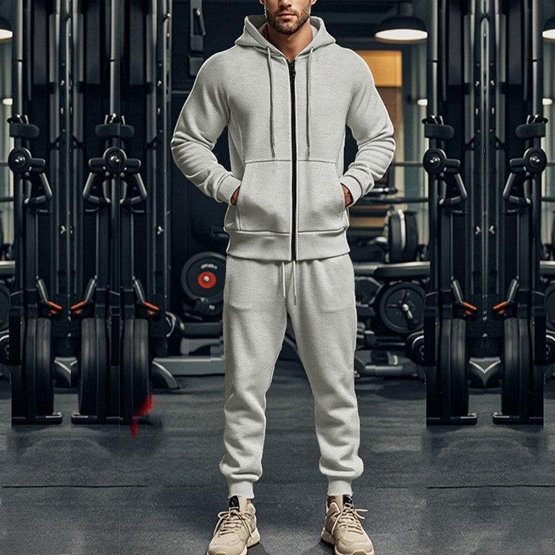Casual Suit Fleece Warm Two-piece Set - WOMONA.COM