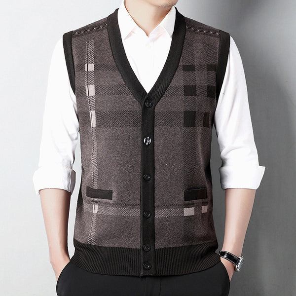 Thickened Vest Middle-aged And Elderly Knitwear