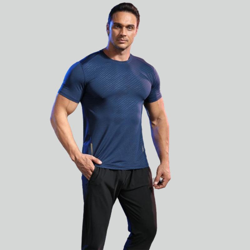 Quick-drying Breathable Sports T-shirt Men - WOMONA.COM