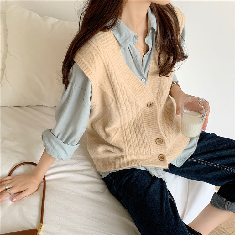 Women Sweaters Wear Korean Style Loose Clothes - WOMONA.COM