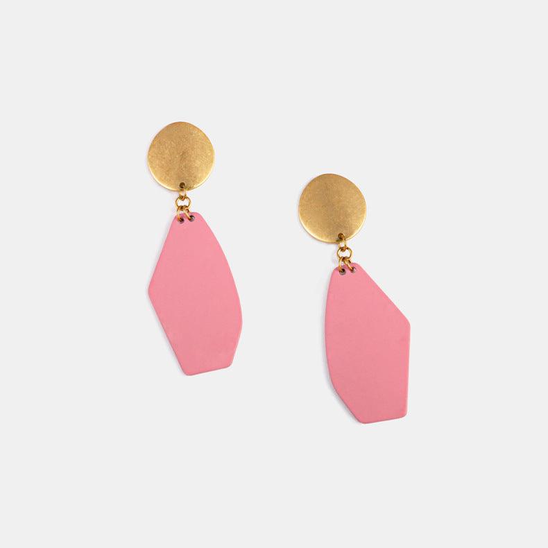 Painted Alloy Vintage Earrings